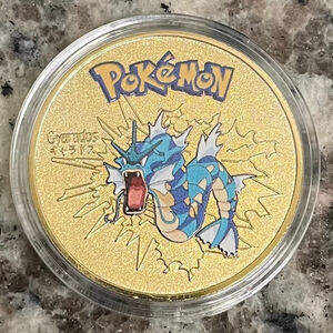Gyarados Pokémon Collectible Commemorative Coin In Protective Case